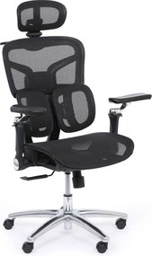 Kancelárska stolička LEVEL, sivá