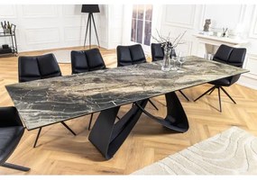 Rozkladací jedálenský stôl Infinity 45181 180/220/260 x 90cm Look taupe Ceramik - Komfort-nábytok