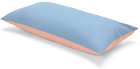 Obliečky na vankúš z renforcé, 2 ks, modrá a oranžová