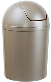 Vyklápací kôš 5 l svetlé striebro 506-05