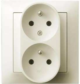 Zásuvka dvojitá GP-2YC