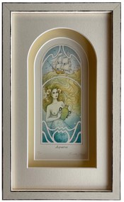 Jelenová Františka - Aquarius | 20.7x33.7