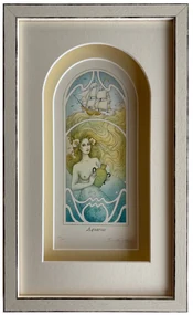 Jelenová Františka - Aquarius | 20.7x33.7