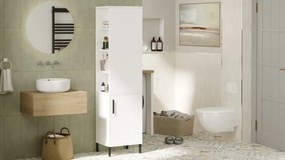 Kúpeľňová skrinka Houseland Vitale 01 biela