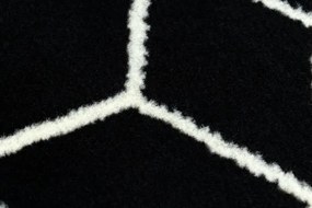 Behúň BCF BASE Cube 3956 čierny / slonia kosť