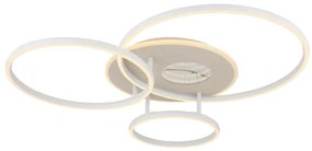 Globo 48466B-40-LED Stmievateľné stropné svietidlo INVERTINA 40W/230V 2700-6500K 70x80,7cm+DO