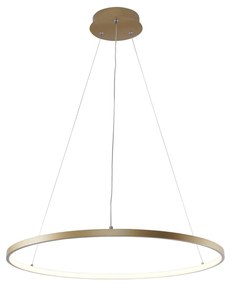 Moderný LED luster Breno 60 zlatá