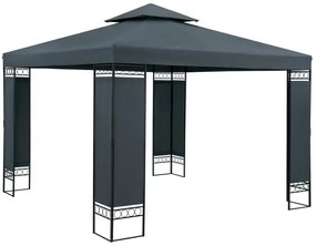 InternetovaZahrada Záhradný altánok Lorca 3x3 m - antracit
