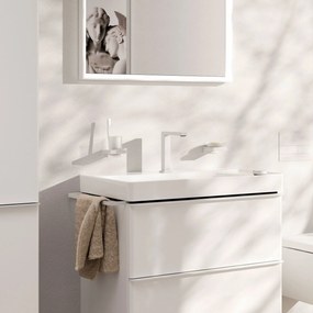 Hansgrohe Tecturis E, dvojotvorová umývadlová batéria 150 CoolStart EcoSmart+ s odtokovou súpravou, biela matná, HAN-73053700