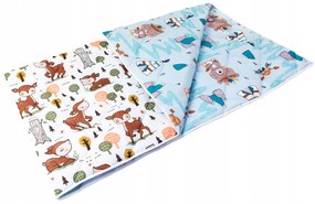 Obojstranná detská podložka na hranie Rozprávkový les 150x170 Farba: teepee