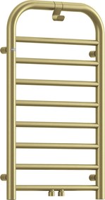 Deante Silia, kúpeľňový radiátor 500x850 mm, 335W, zlatá matná, DEA-AGI_RG31