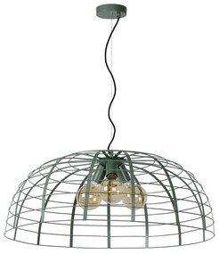 Lucide 45449/76/37 - Luster na lanku ELODIE 3xE27/40W/230V tyrkysová