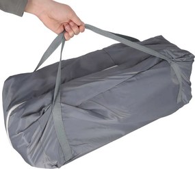 KIK Skladacia cestovná postieľka 60x120 cm s matracom, do 15 kg