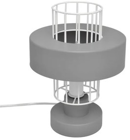 Stolná lampa VOLTA 1xE27/15W/230V šedá