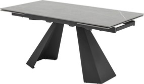 XXXLutz JEDÁLENSKÝ STÔL, svetlosivá, 160-240/90/76 cm P & B - Stoly - 000572017001