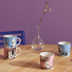 Hrnček Moomin Peace 0,4l, modrý