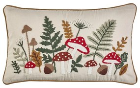 Bavlnený dekoračný vankúš 30x50 cm Embroidery Woodland – Catherine Lansfield