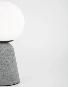 Dizajnová stolová lampa Zero 10 Svetlá sivé