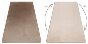 Sammer Plyšový koberec v béžovej farbe v rôznych rozmeroch C324 80 x 150 cm