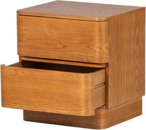 Nočný stolík v prírodnej farbe Fejo – WOOOD