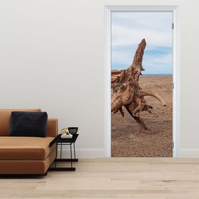 Fototapeta na dvere - Vyplavené morom (95x205cm)