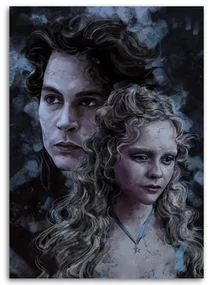 Gario Obraz na plátne Johny Depp, Ospalá diera - Dmitry Belov Rozmery: 70 x 100 cm