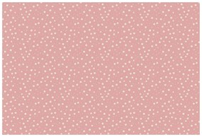 Tapeta ružové drobné kvietky