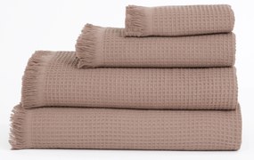 Vaflový uterák 50 × 100 cm ‒ Florencia Mocha Mousse