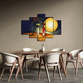 Obraz starovekej maľby (150x105 cm)