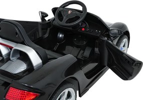 Elektrické autíčko Porsche 911 Carrera čierne