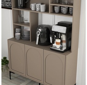 Príborník Lyra (čierna). Vlastná spoľahlivá doprava až k Vám domov. 1107704