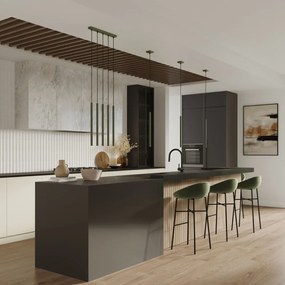 Zelené závesné svietidlo ø 15 cm Fideus – Sollux