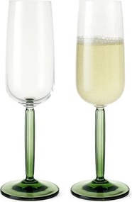 Poháre v súprave 2 ks na sekt 240 ml Hammershøi – Kähler Design