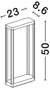 Vonkajšia lampa Cosmic 75