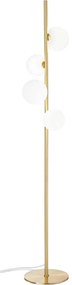 Ideal Lux - LED Stojacia lampa PERLAGE 4xG9/3W/230V zlatá/biela