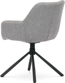 Jedálenská stolička sivá HC-532 SIL2