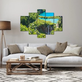 Obraz - Vodopády (150x105 cm)