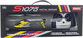 LEAN Toys Diaľkovo ovládaná RC helikoptéra s gyroskopom Syma S107G Yellow