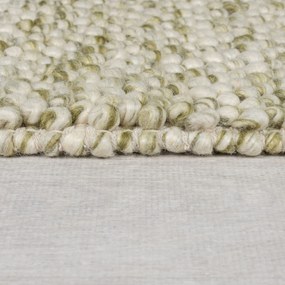 Flair Rugs, Ručne tkaný behúň Minerals Green, 60x230, zelená, chodba / predsieň