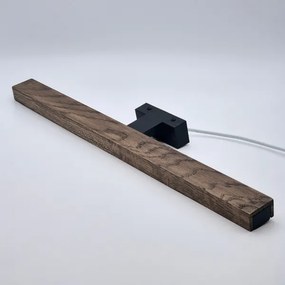 Brilagi-LED Kúpeľňové osvetlenie zrkadla WOODY MIRROR LED/12W/230V IP44 dub/čierna