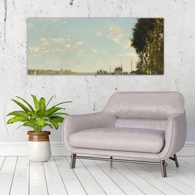 Obraz - Claude Monet, Argenteuil, reprodukcia (120x50 cm)