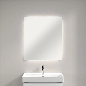 VILLEROY &amp; BOCH More To See Lite zrkadlo s LED osvetlením, 650 x 24 x 750 mm, A4596500