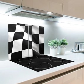 Sklenená doska na krájanie Dokončiť vlajku 60x52 cm