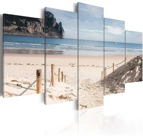 Obraz - Walk by the sea Veľkosť: 100x50, Verzia: Premium Print