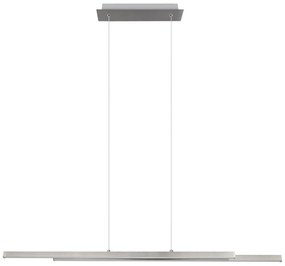 LED závesné svietidlo v striebornej farbe Odio – Trio