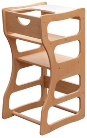 Učiaca veža TWINN 83x45 cm hnedá