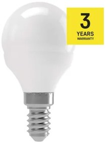 EMOS LED Mini žiarovka, E14, 4W, teplá biela