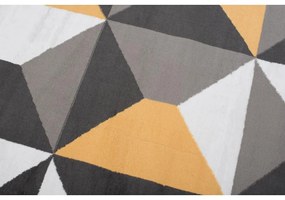 Kusový koberec PP Fino žltý 120x170cm