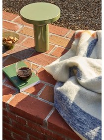 Zelená LED stmievateľná stolová lampa s kovovým tienidlom (výška 28 cm) BringMe – Hübsch