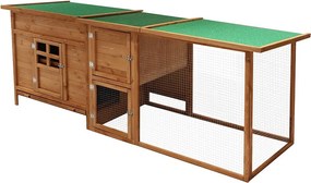 Kurník Avenberg IRIS 215 x 65 x 80 cm hnedý